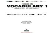 FOCUS ON VOCABULARY 1 - dl6.irlanguage.comdl6.irlanguage.com/English/Focus on Vocabulary/Focus-on-Vocabular… · 8 Focus on Vocabulary 1 Student Book Answer Key Collocation (page