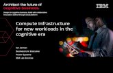 IBM - Compute infrastructure for new workloads in …...Compute infrastructure for new workloads in the cognitive era Ian Jarman Business Unit Executive Power Systems IBM Lab Services