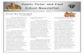 Saints Peter and Paul School Newsletterimages.pcmac.org/SiSFiles/Schools/NY/StPeterAndPaul... · The Demigod Diaries Christmas is just around the corner so I thought I’d put the