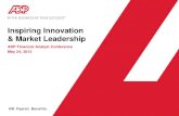 Inspiring Innovation & Market Leadership Client market share for Payroll, HR/Talent, Benefits, HRBPO;