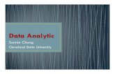 Sunnie Chung - Cleveland State Universitycis.csuohio.edu/~sschung/CIS660/DataAnalyticsCloud... · MSIA 490 Intro to Databases & Information Retrieval MSIA 411 Data Visualization MSIA