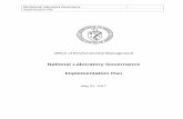 National Laboratory Governance Implementation...EM National Laboratory Governance Page 4 Implementation Plan Revision Number: 0.0 History of Revisions This page is a record of revisions