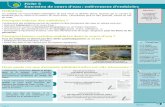 Fiche 5 Entretien de cours d’eau : enlèvement d’embâcles€¦ · Des filtres (à paille, par exemple) doivent être positionnés sur les petits cours d’eau pour capter les
