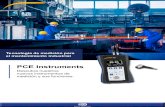 PCE Instruments - Interempresas · Nuestro catálogo de tecnología de medición abarca una amplia gama de productos para uso móvil y fijo que determinan magnitudes eléctricas,