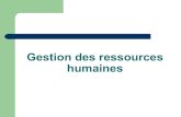 Gestion des ressources humaines - FSJES cours · PDF file Gestion des ressources humaines. ... Émergence et évolution de la fonction Partie 2 : La fonction des ressources humaines