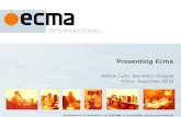 Update of the “Ecma International” presentation (supersedes … Modules fo… · Rue du Rhône 114- CH-1204 Geneva - T: +41 22 849 6000 - F: +41 22 849 6001 - Presenting Ecma