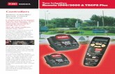 Controllers - hvi.com.auhvi.com.au/images/pdfs/Toro/Product Brochures/1... · 1000/3000 & TRCP8 Plus Battery Controller/ Remote Control Programmer HGH adv TI2053 For Customer Service