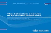 Medicines (17th edition) and the WHO Model List of The ...€¦ · Medicines (17th edition) and the WHO Model List of Essential Medicines for Children (3rd edition). In addition there