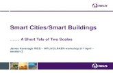Smart Cities/Smart Buildings - EuroGeographics · Smart City Indicators ISO/DIS 37120 - Sustainable development and resilience of communities —Indicators for city services and quality
