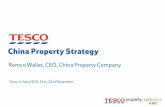 China Property Strategy - Tesco · Page 3 Tesco’s China Property Strategy . 1. Freehold malls anchored by a Tesco hypermarket – Mass mid-market district malls – Focus on Tier