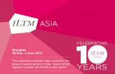 CELEBRATING - ILTM ASIA brochure_20… · “The High Net Worth Individual (HNWI) population in Asia grew by 8.5% to reach a total of 4.7 million people, marking the second time in
