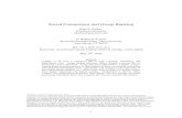 Social Connections and Group Banking - Princeton University · social connections of a group and its likelihood to repay. Indeed prior studies have found correlations, but no causal