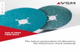 The latest generation of abrasives for maximum stock removal€¦ · VSM ACTIROX is the name of the latest generation of abrasives optimised for efficient stock removal. Thanks to