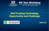 WLP Probing Technology Opportunity and Challenge€¦ · WLP(Wafer Level Packages) Clark Liu 6 Source : 2013 SEMI _ Yole Wafer-level-packages have emerged in many different varieties
