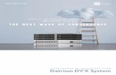 Datrium DVX System - ノックス株式会社Docker コンテナ プライベートクラウド 仮想化インフラに理想的なソフトウェアとハードウェア 性能と容量の分離（スプリットプロビジョニング）