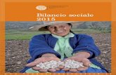 Bilancio sociale 2015 - Fondazione Slow Food · Non tutto è perduto, i segnali positivi arrivano da tutto il mondo attraverso le iniziative ... adattarsi ai cambiamenti climatici,