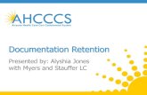 Documentation Retention - AHCCCS · there is a part-time physician and full-time PA, the PA would be considered as the primary provider) PA is a clinical or medical director at a