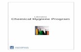 Laboratory Chemical Hygiene Program · 2019-08-08 · Laboratory Chemical Hygiene Program 4 June 2018 . Information and Training . It is the responsibility of each department chair