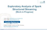Exploratory Analysis of Spark Structured Streaming · exactly-once stream processing without the user having to reason about streaming. built and executed on top of the Spark SQL