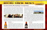Franconia Brewing Company - Craft Beer Club...Munich Malt and some Roasted Malts. It’s also spiced with German Hops from Hallertau and a German Lager Yeast to give the beer it’s