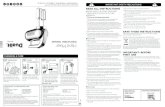 Hand Mixerdualit.assets.d3r.com/pdfs/original/5949-ib-dhm3-gb-h... · 2017-03-14 · Hand Mixer Instruction manual TRADITIONAL VICTORIA SPONGE CAKE SERVES 8 Preheat your oven to 180ºC/Gas