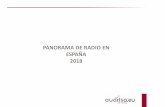 PANORAMA de Radio Resumen 2018auditsa.eu/media/panorama-de-radio-resumen-2018-5c... · INTRODUCCIÓN § El año 2018 se cierra con ligero descenso en la ocupación publicitaria del