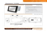 Senses 7150 - Amplicon The Senses 7150 is an expandable industrial panel PC utilising the Intel® H61 Express chipset and provides a 15” TFT LCD resistive touchscreen and an IP65