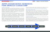 Apps Associates Services for Oracle Cloud ERP · Apps Associates is the recognized industry leader for migrating and managing Oracle-to-the Cloud. With thousands of engagements, Apps