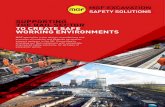 Supporting the rail Sector to create Safe Working environmentS · shoring, sheet piling and trench applications. 2 | 3 MGF ExCavation SaFEty SolUtionS rail capability Statement ...