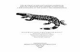 THE BEADED LIZARD (HELODERMA HORRIDUM AND GILA … · Herpetofauna of Mexico, Volumes II-VII, and Wildlife Review. Bogert and Martín del Campo (1956) was an important reference for