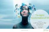 The digital Transformationof HR ... -HR Tech companies-HR departments, managers, service/product providers-Career