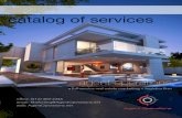 catalog of services - Agent Operations ... agent operations catalog of services ofÞce: (512) 400-2345 email: Marketing@AgentOperations.net web: AgentOperations.net a full-service