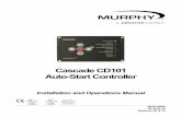 Cascade CD 101 Auto-Start Controller - Home | Enovation Controls · PDF file 2018-10-05 · Cascade CD 101 Auto-Start Controller . Installation and Operations Manual . ... The Cascade
