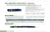 DA-660/661/662/662-I Series - Moxa€¦ · DA-660/661/662/662-I Series RISC 19-inch rackmount data acquisition computers with 8 or 16 serial ports, Ethernet/fiber LAN, PCMCIA, CompactFlash,