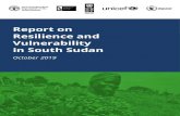 Report on Resilience and Vulnerability in South Sudan · 2019-12-04 · RAMMU Resilience Analysis Measurement and Monitoring Unit RCI Resilience Capacity Index RIMA Resilience Index