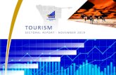 Namibia Statistics Agency TOURISM€¦ · percent was registered in 2016. • The monthly Index for Rooms’ Occupancy rate recorded 106.2 basis points in November 2019 compared to
