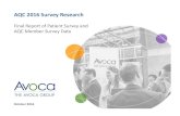 AQC 2016 Patient Centered Survey FINAL 10252016theavocagroup.com/.../2017/04/AQC-2016-Patient-Centered-Survey-R… · AQC 2016 Survey Research Final Report of Patient Survey and AQC