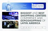 BIGGEST AND BEST SHOPPING CENTERS CONFERENCE AND ... · Megastores 1,746 Satellites stores 75,092 Entertainment 873 Service shops 6,985 Movies Screen 2,415 ... EVOLUTION YEAR EXHIBITORS