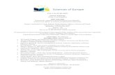 Sciences of Europe ISSN 3162-2364 - Europe Scienceeuropean-science.org/wp-content/uploads/2017/09/... · Sciences of Europe (Praha, Czech Republic) ISSN 3162-2364 The journal is registered