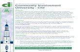Community Involvement University (CIU) Course Brochure · Community Involvement University (CIU) offers a variety of courses each year at regional offices and at national conferences