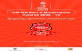 E-GOVERNANCE AWARDS 2009 - 10 CSI-Nihilent e-Governance ... · CSI-Nihilent e-Governance Awards 2009 - 10 Recognizing e-Government Initiatives in India AWARDS E-GOVERNANCE 2009 -