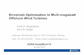Drivetrain Optimization in Multi-megawatt Offshore Wind ... · Drivetrain Optimization in Multi-megawatt Offshore Wind Turbines Farid K. Moghadam Amir R. Nejad EERA DeepWind'19 January