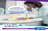 CLEAN HANDS KEEP YOU HEALTHY. - Centers for Disease ... · Title: Clean Hands - Restroom Poster - English - Print Only Author: Centers for Disease Control and Prevention - CDC Created