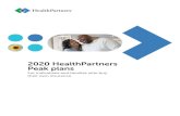 2020 HealthPartners Peak plans - MN Health Insurance Network · help you live your best life. Use your online account With a myHealthPartners account, you can shop, plan and feel