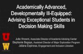 Academically Advanced, Developmentally Ill-Equipped: Advising …apps.nacada.ksu.edu/conferences/ProposalsPHP/uploads/... · 2019-10-15 · Defining decade - why your twenties matter