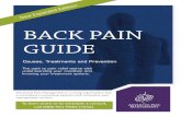 BACK PAIN GUIDE - Advanced Pain Management · options, whether that’s minimally invasive procedures, physical therapy, behavioral ... for four to six weeks, you should consider