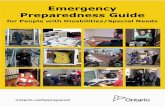 Emergency Preparedness Guide...Emergency Survival Kit This Emergency Survival Kit checklist outlines the basic items every individual should keep in an easy-to-reach place to help