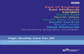 East of England East Midlands London North East North West ... · PDF file East of England . East Midlands . London . North East . North West . South East Coast . South Central . South