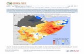 2016 Horn of Africa Drought...-2016 to mid-2017, a severe drought occurred across the Horn of Africa. Rainfall was erratic and significantly below-average during Rainfall was erratic