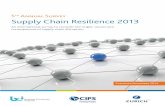 Supply Chain Resilience 2013 | Survey - Insider€¦ · [i] BCI Supply Chain Survey 2013 about the survey Fieldwork for the fifth annual Supply Chain Resilience survey commenced on